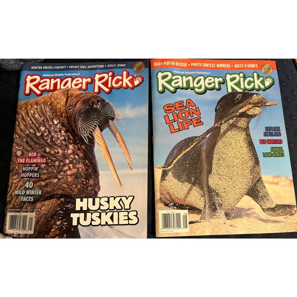 Ranger Rick Magazine Example Other | Lot Of 2 Ranger Rick Jr Magazine Aug Decjan 219 | Poshmark
